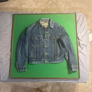 Vintage 70s-80s Lee Riders Denim Trucker Jacket Made in USA Size 40 REG